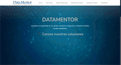 Desktop Screenshot of data-mentor.com