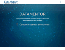 Tablet Screenshot of data-mentor.com